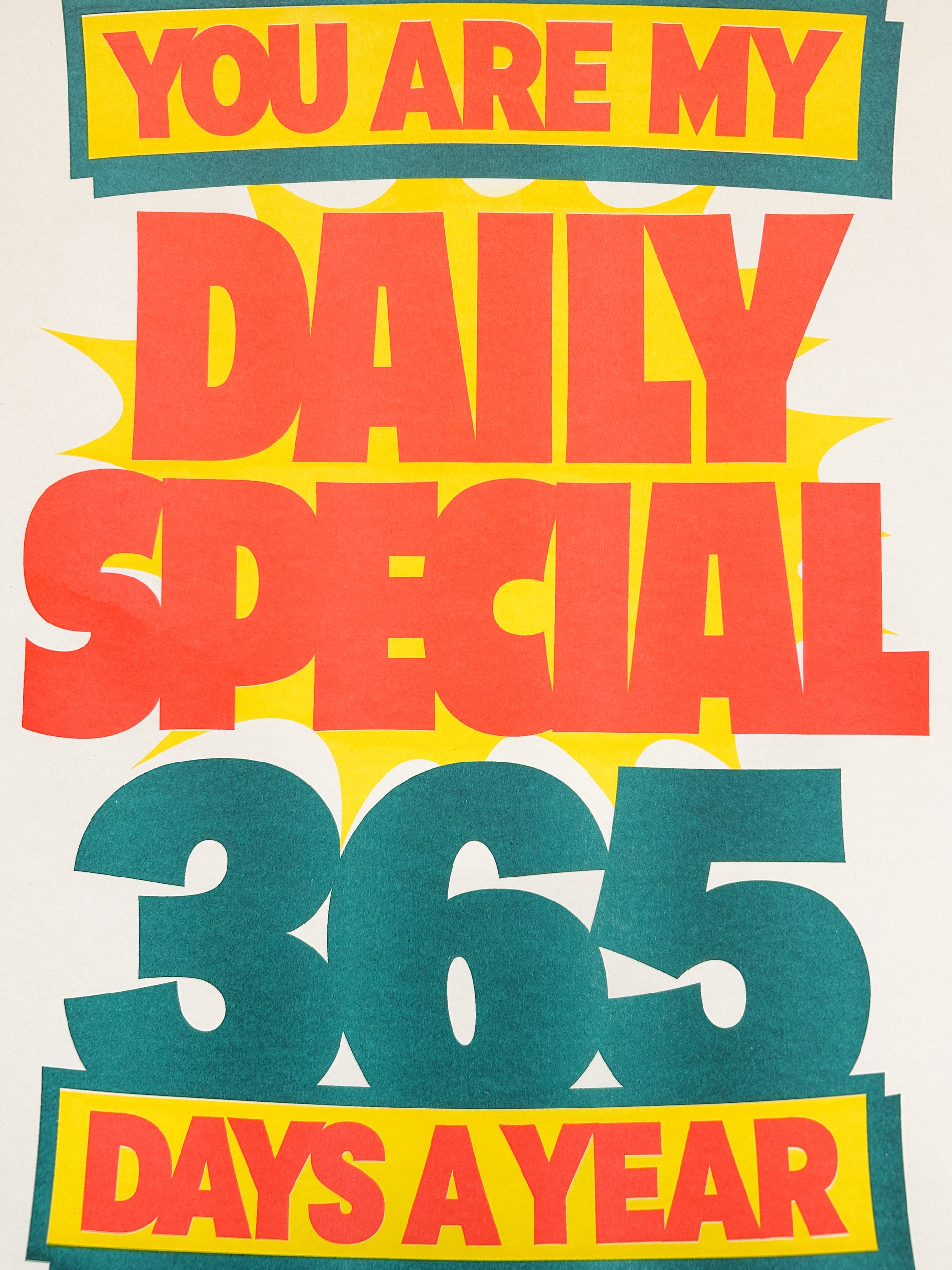Ciaran Globel - Daily Special Risograph