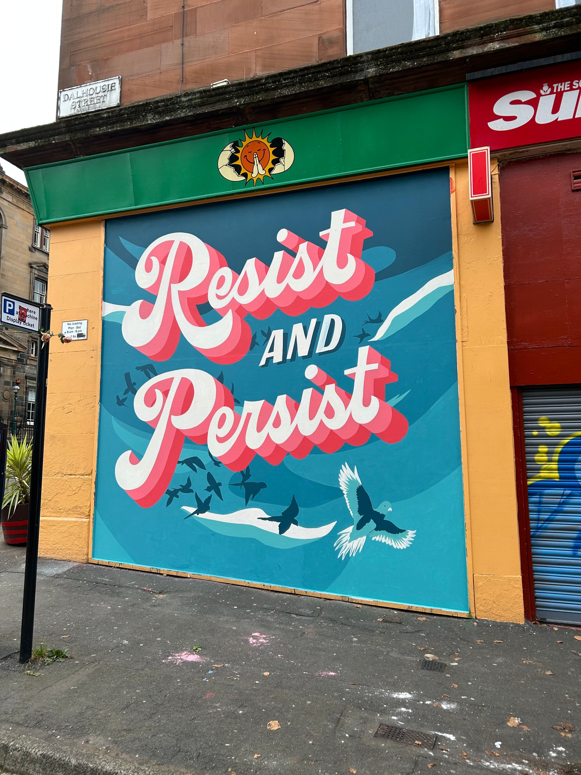 Resist and Persist - A3 Riso Print