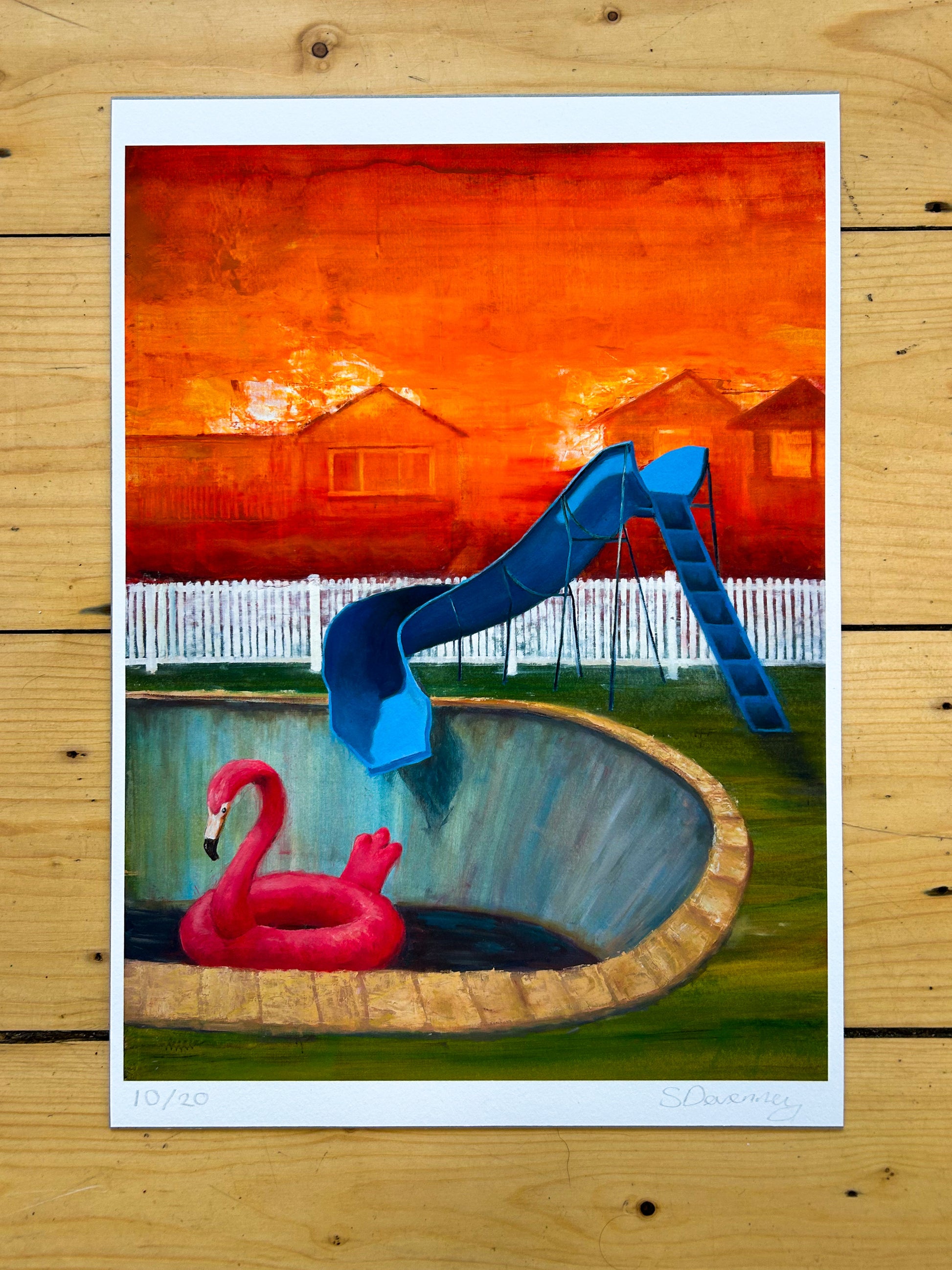 Shaun Devenney - Semi Detached A3 Print