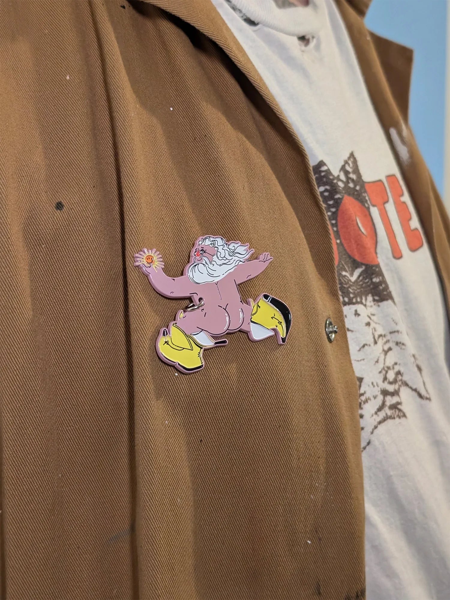 Conzo - Billy's Bum Keyring/Badge