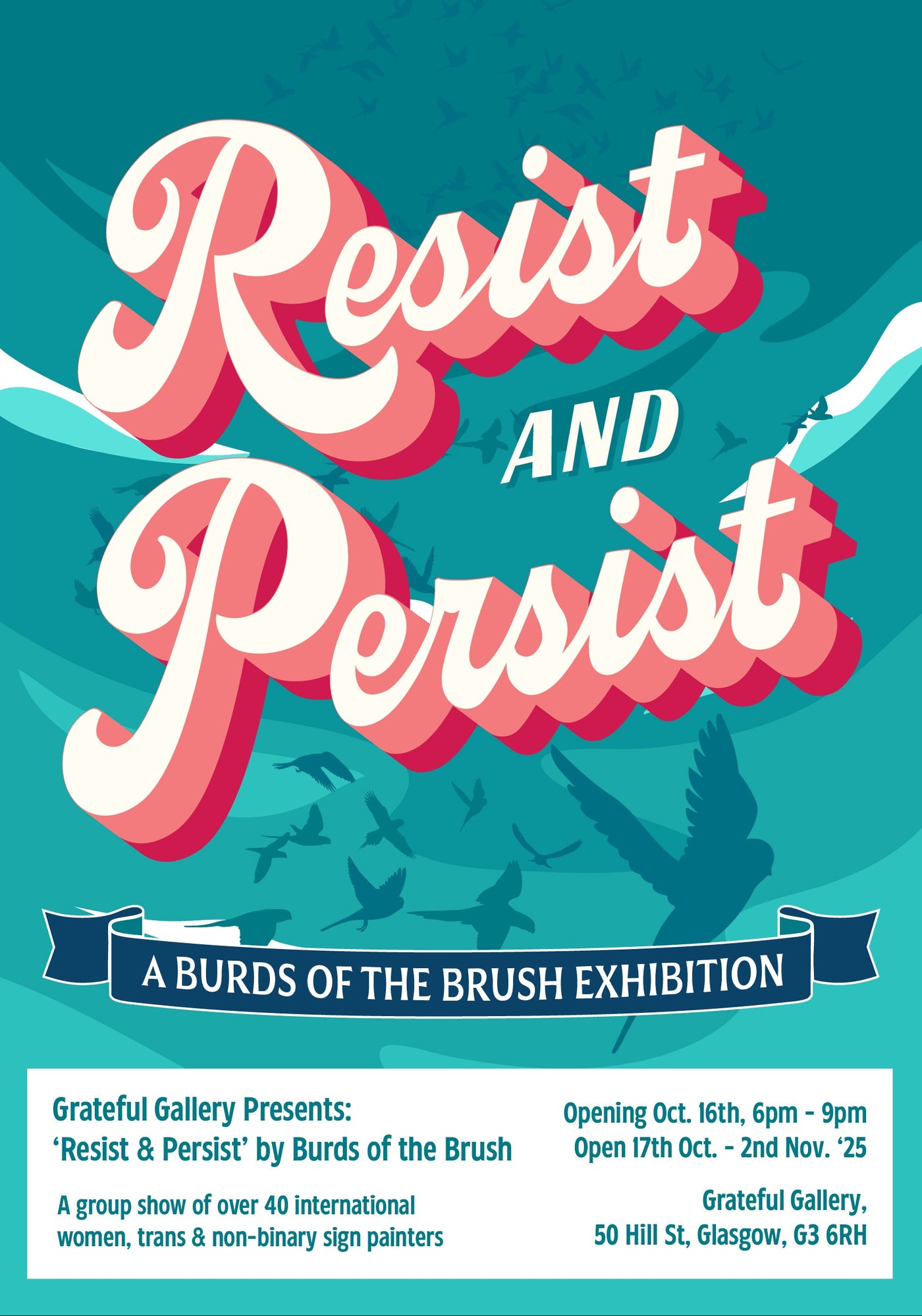 Burds of the Brush - Resist and Persist