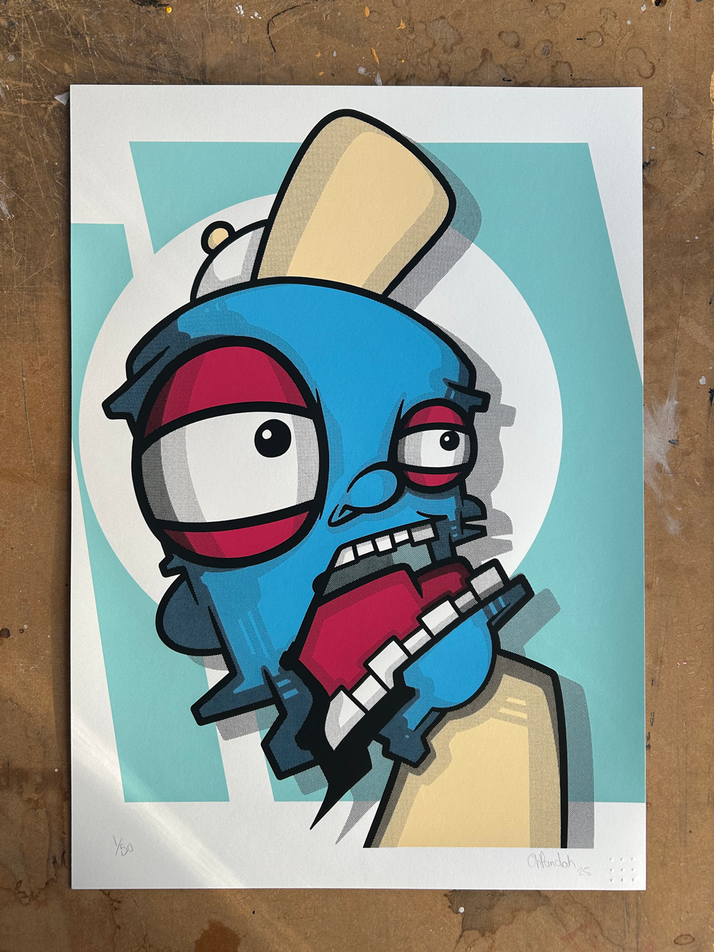 OhPandah - Growth Mindset A2 Screenprint