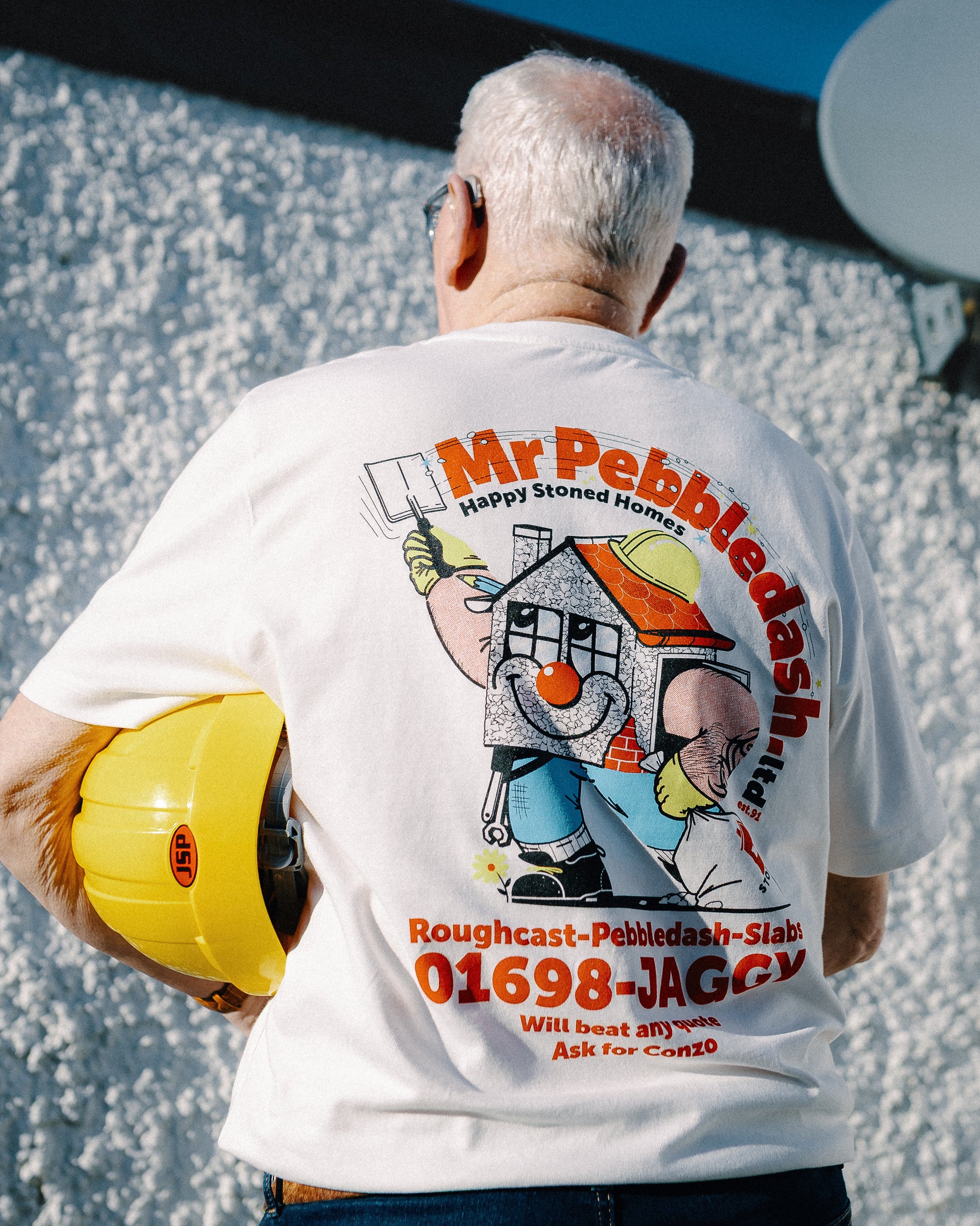 Mr Pebbledash T-shirt