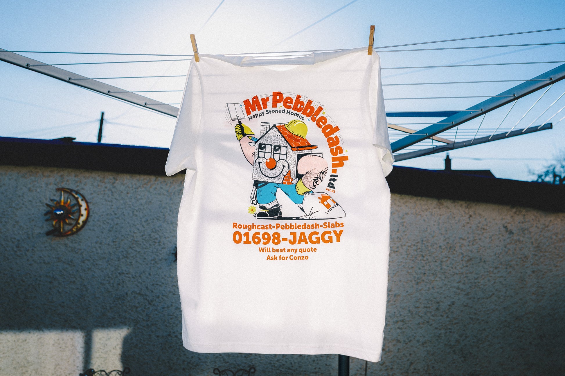 Mr Pebbledash T-shirt