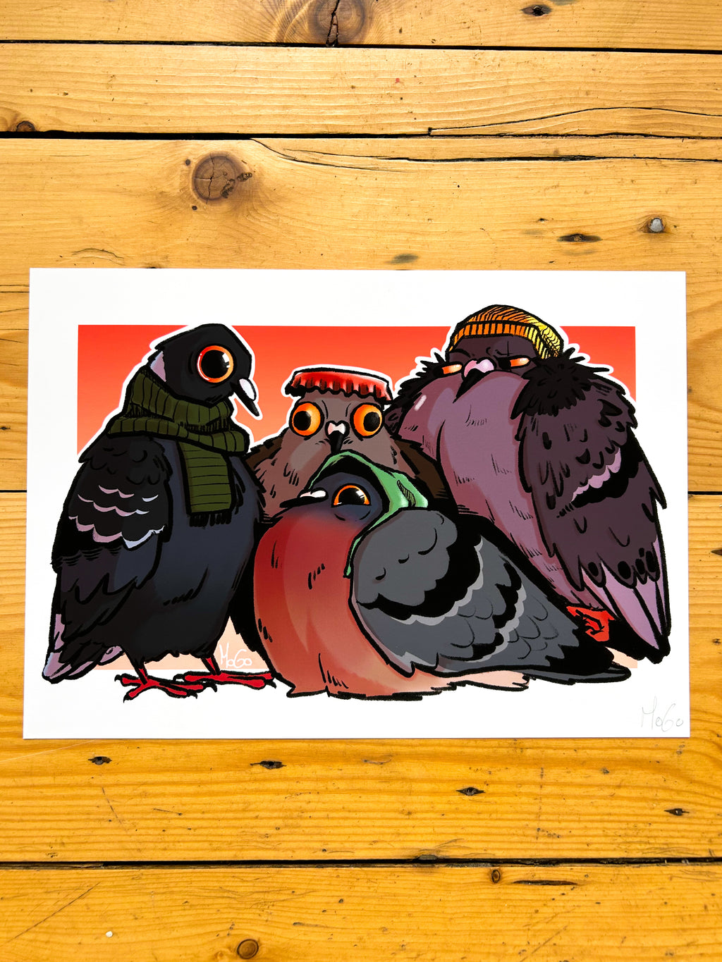 Mogo - Pigeon Crew A4