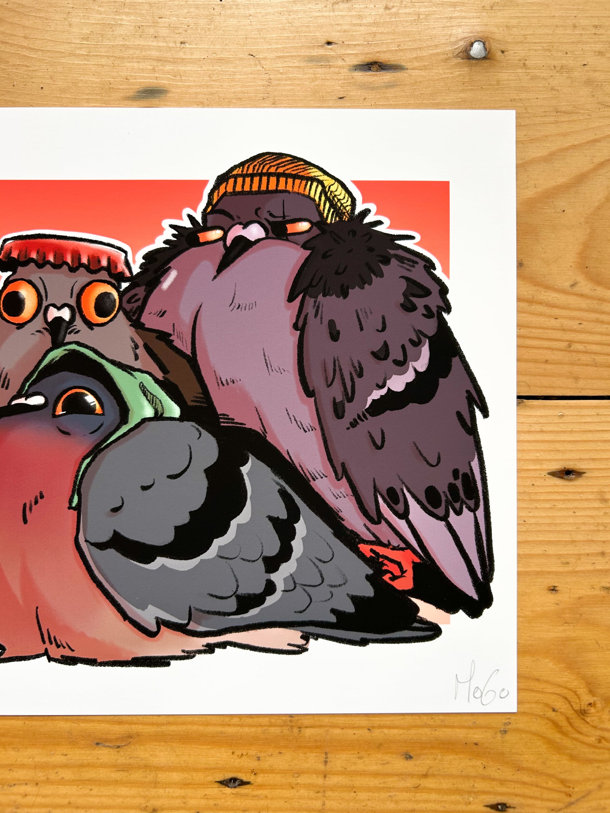 Mogo - Pigeon Crew A4