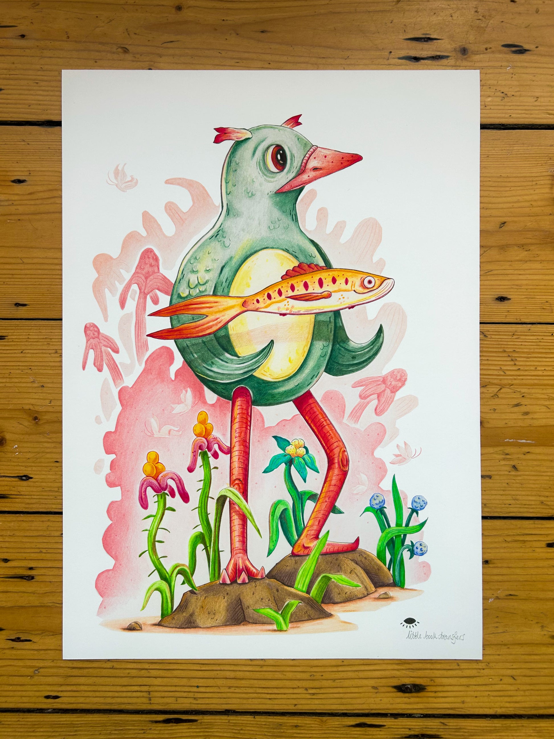 Little Book Transfers - Love Language 1 Print