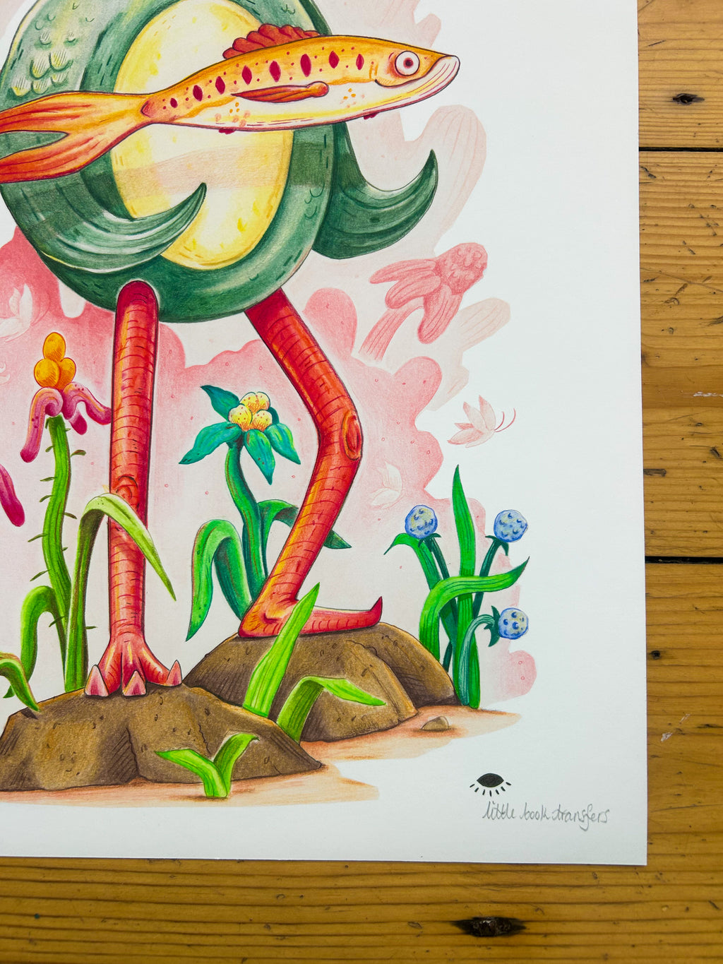 Little Book Transfers - Love Language 1 Print