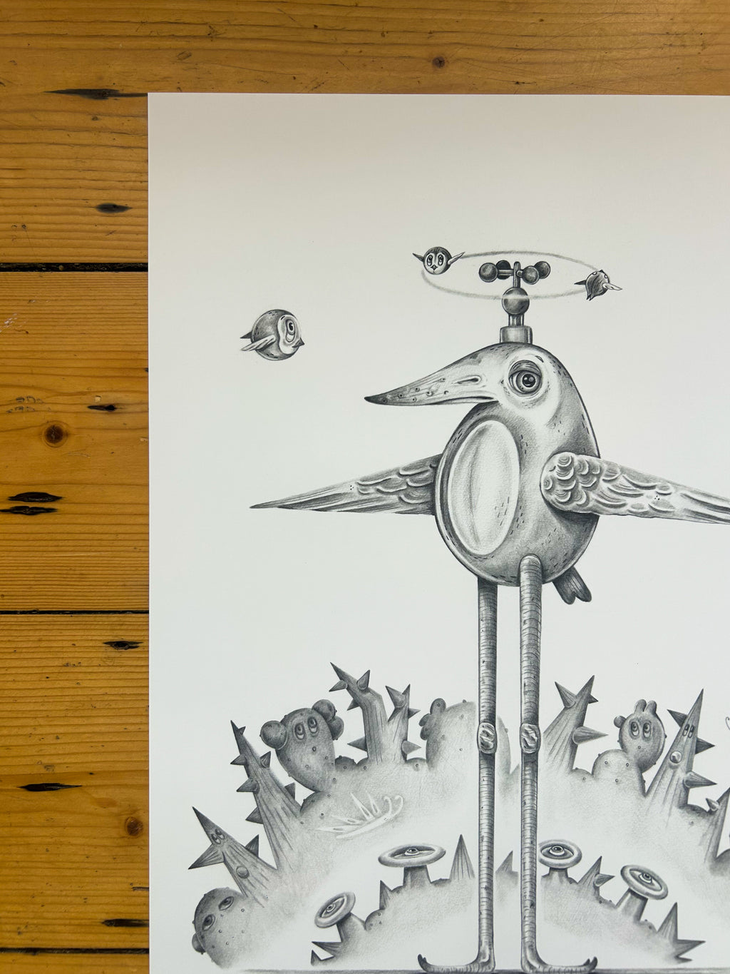 Little Book Transfers - Whatever Way The Wind Blows Print