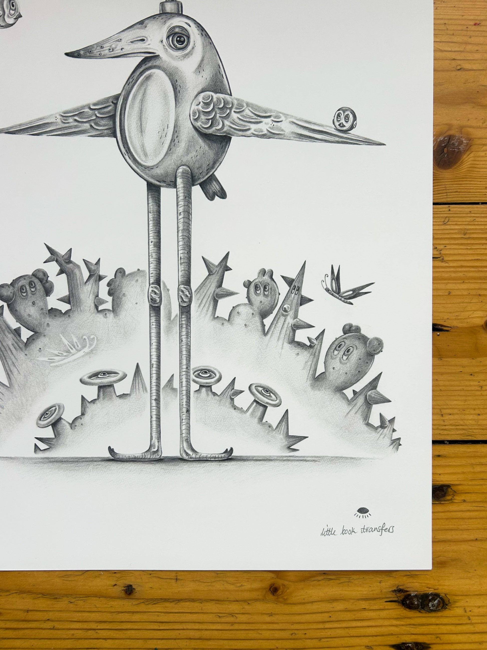 Little Book Transfers - Whatever Way The Wind Blows Print