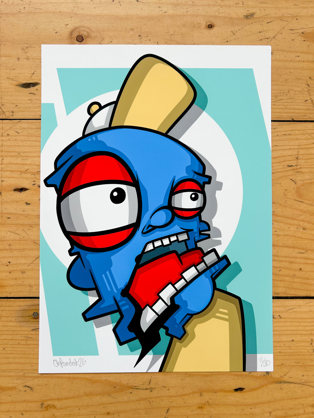 OhPandah - Growth Mindset Giclee