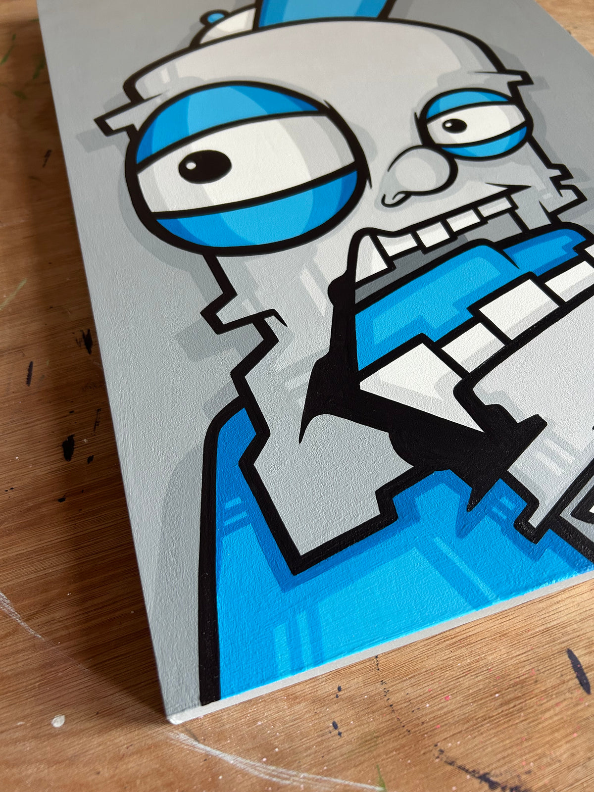 OhPandah - Wee Grey Heid Blue
