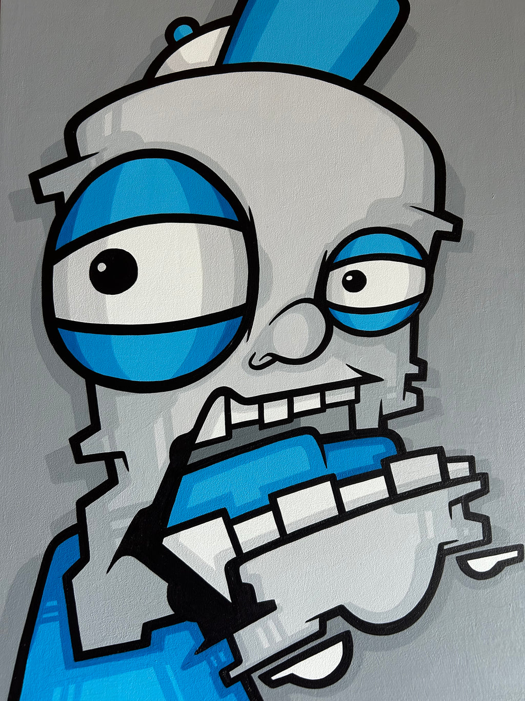 OhPandah - Wee Grey Heid Blue
