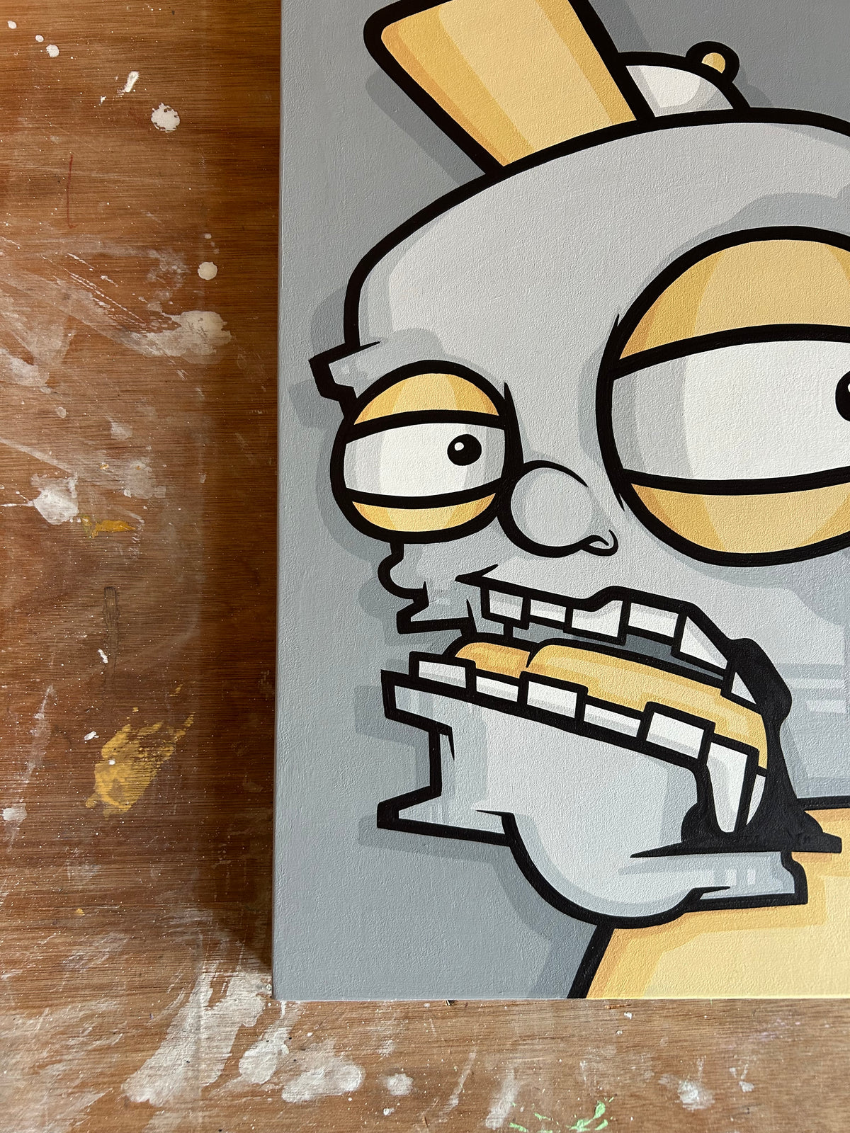 OhPandah - Wee Grey Heid Yellow