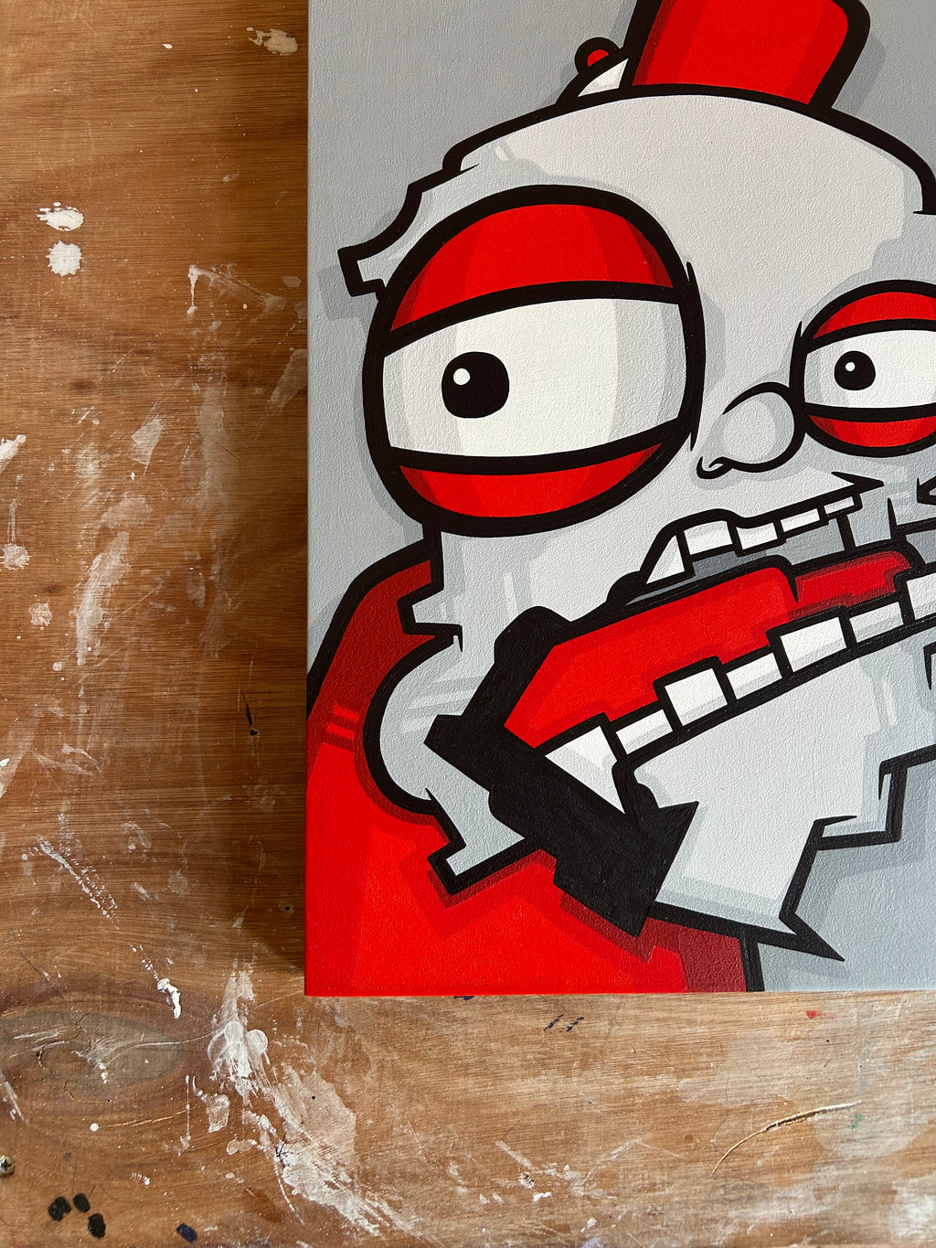 OhPandah - Wee Grey Heid Red