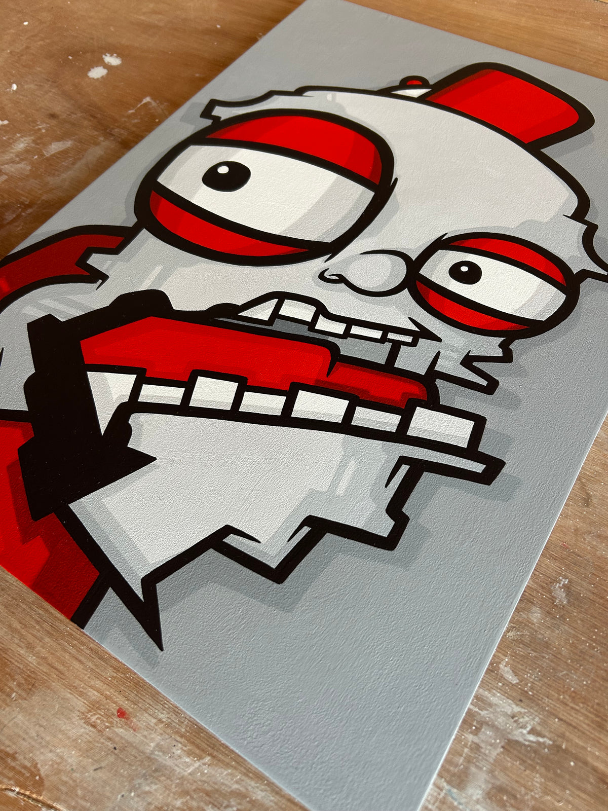 OhPandah - Wee Grey Heid Red