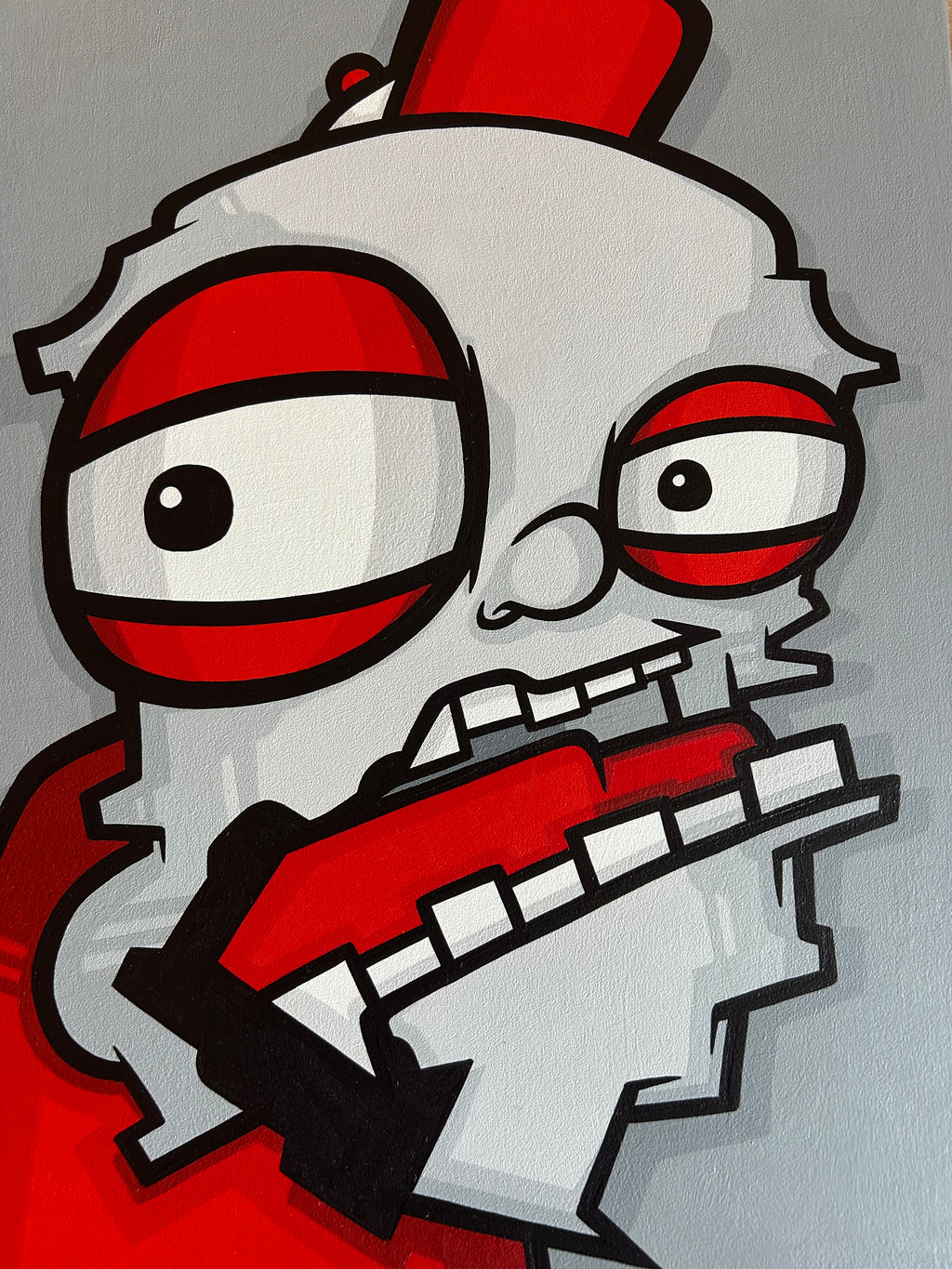 OhPandah - Wee Grey Heid Red