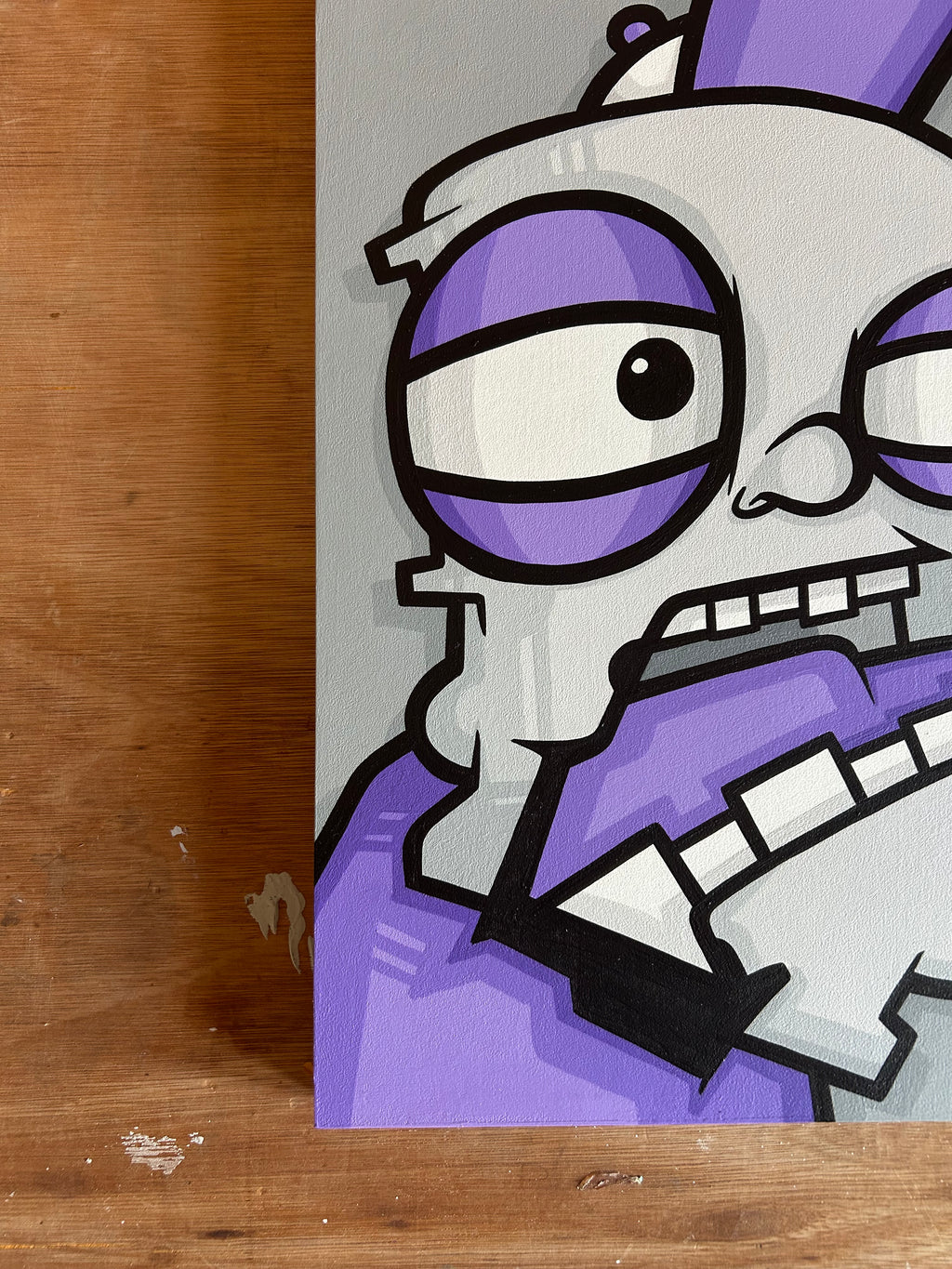 OhPandah - Wee Grey Heid Purple