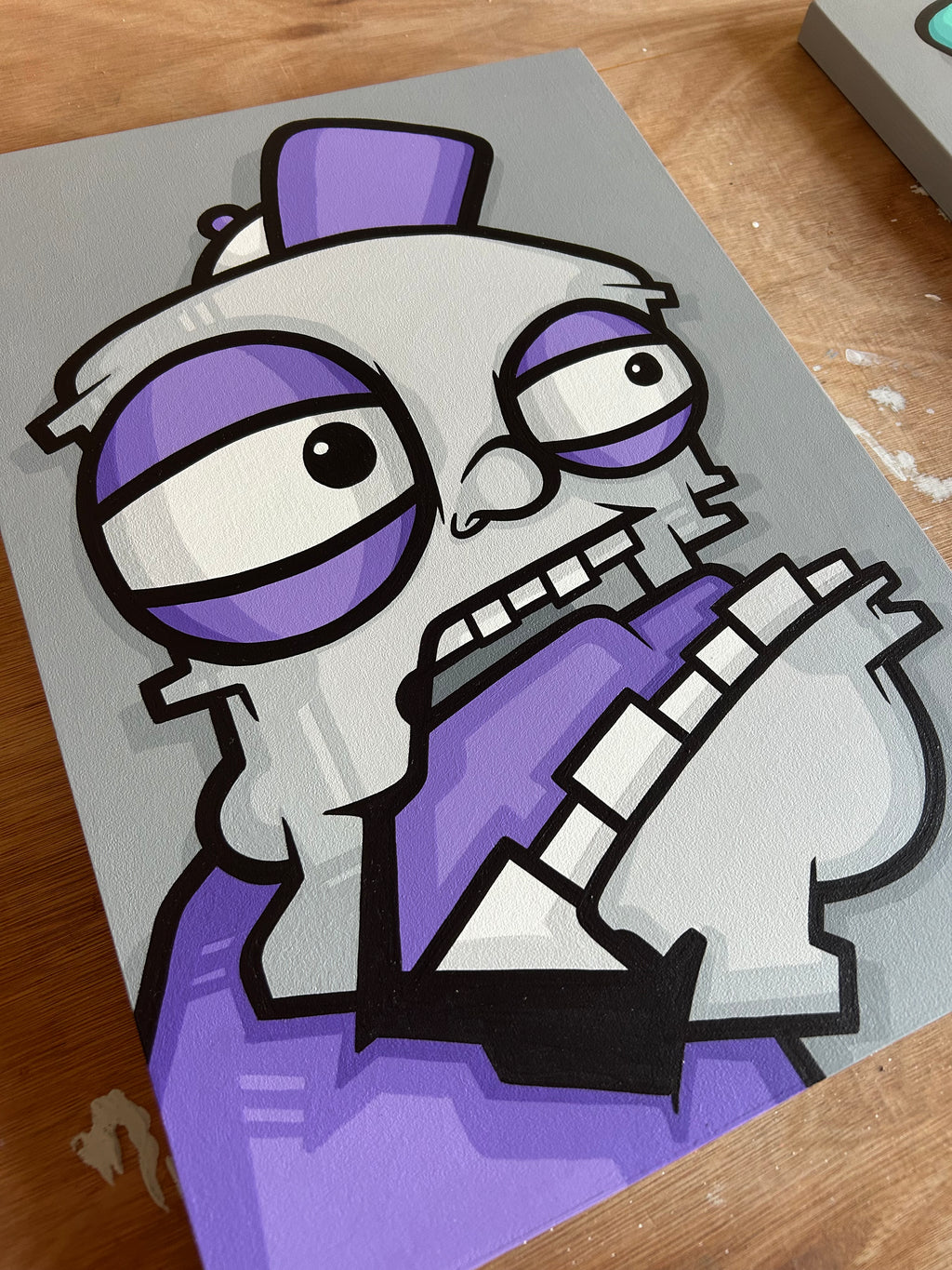 OhPandah - Wee Grey Heid Purple