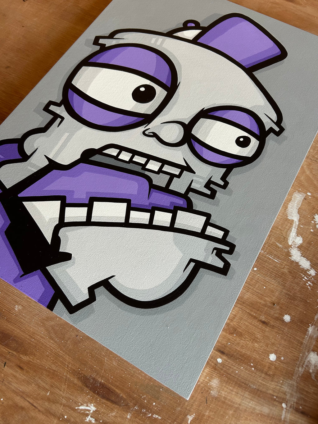 OhPandah - Wee Grey Heid Purple