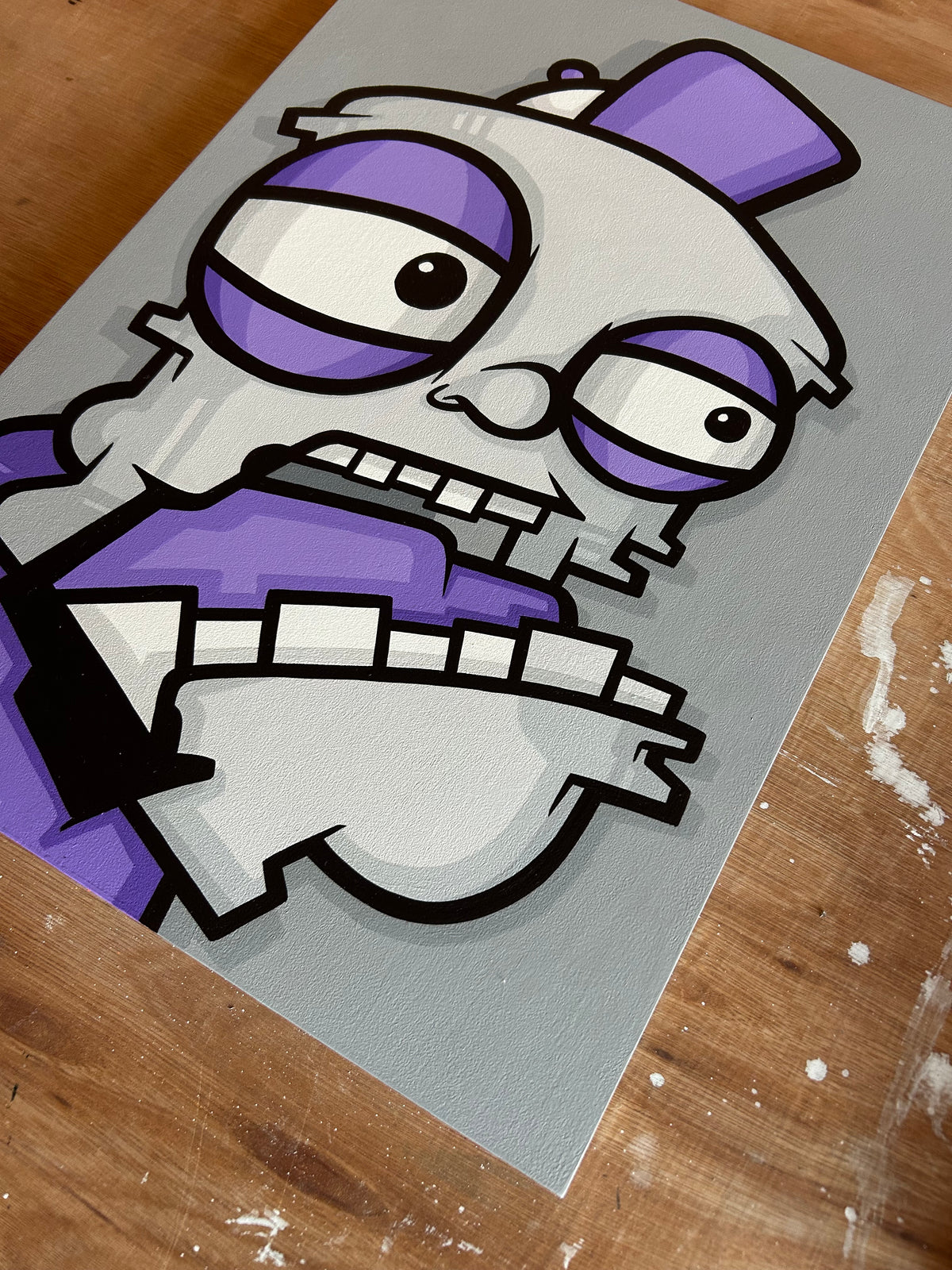 OhPandah - Wee Grey Heid Purple