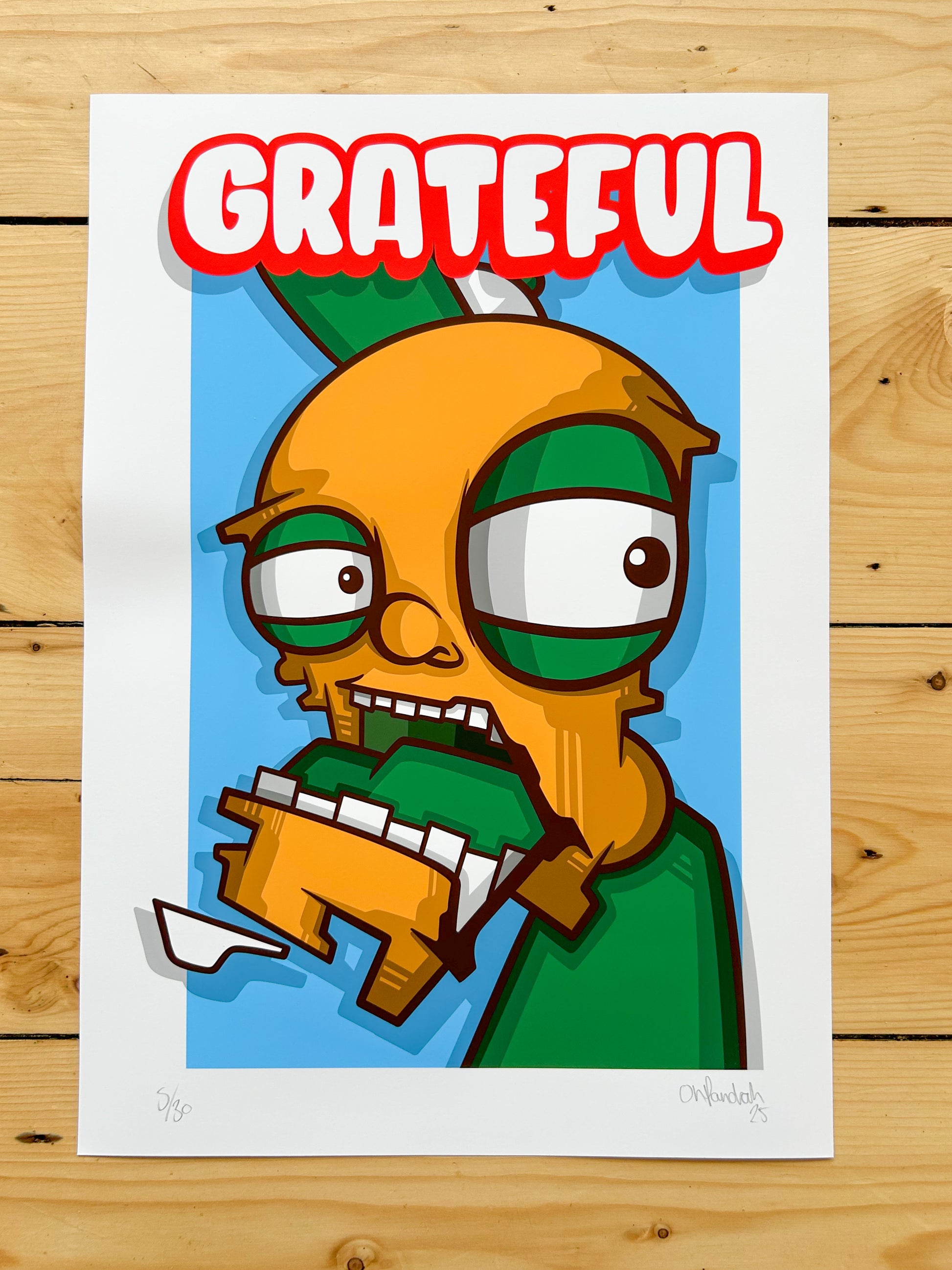 OhPandah - Grateful Print