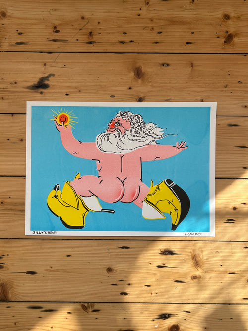 Conzo - Billy's Bum Risograph