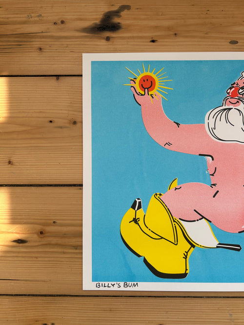 Conzo - Billy's Bum Risograph