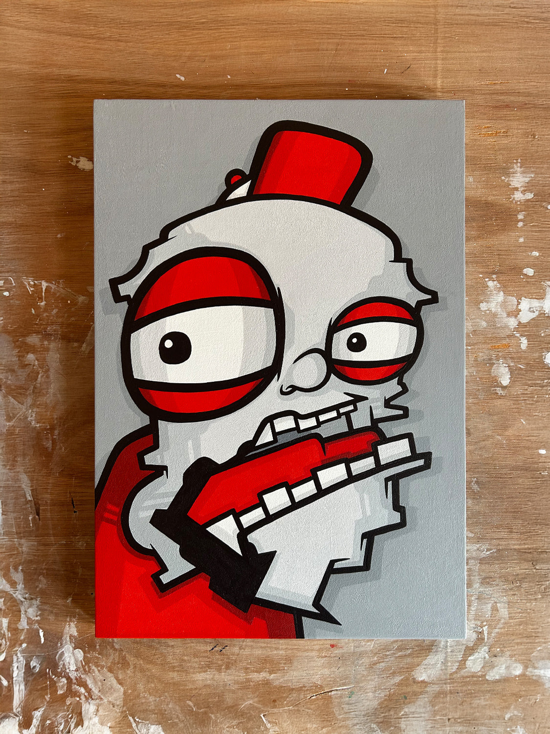 OhPandah - Wee Grey Heid Red
