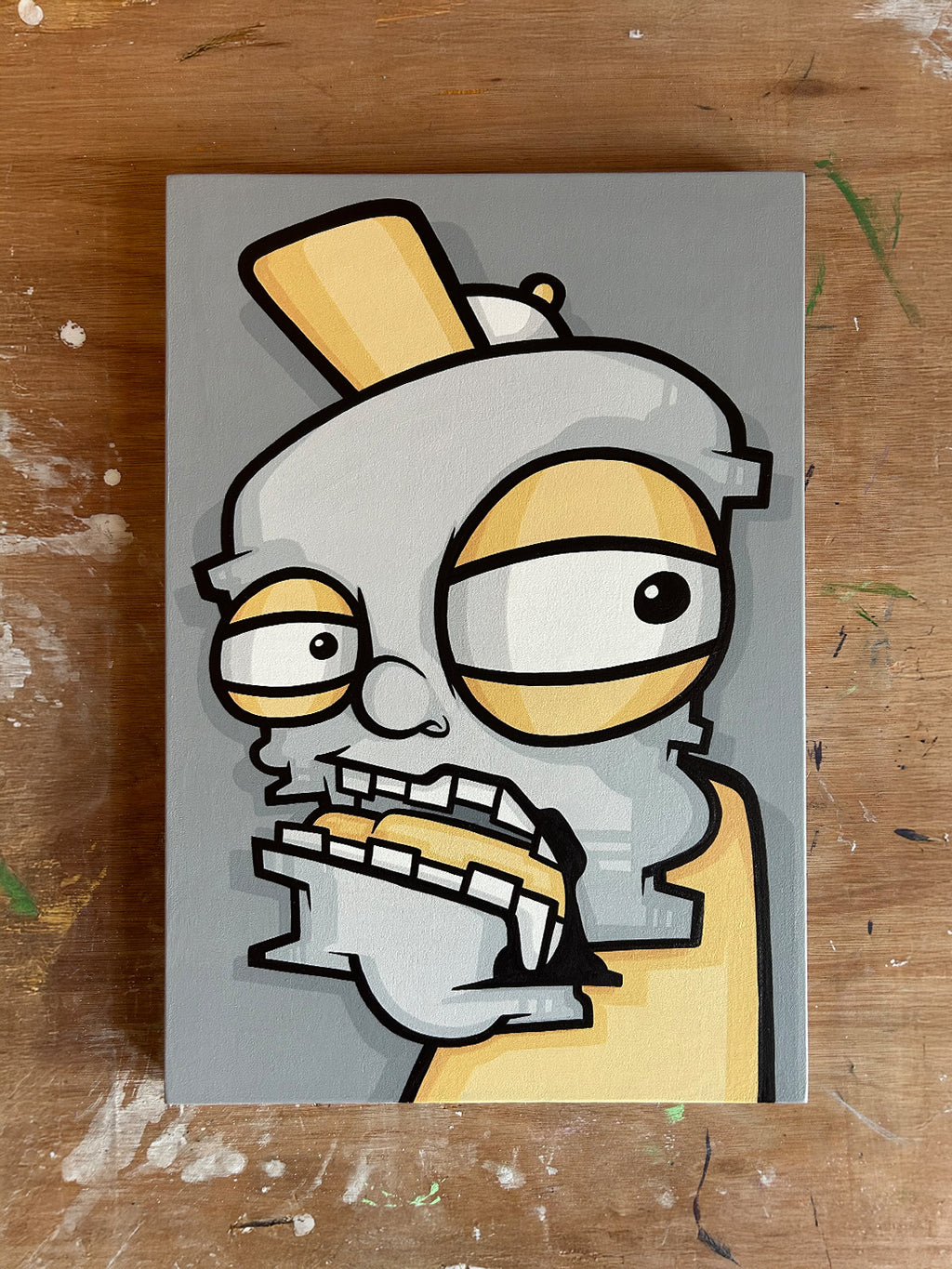 OhPandah - Wee Grey Heid Yellow